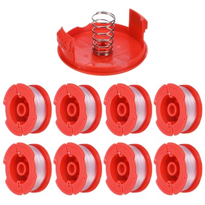 8pcs String Trimmer Line Replacement Spool CMZST065 String with Cap & Spring