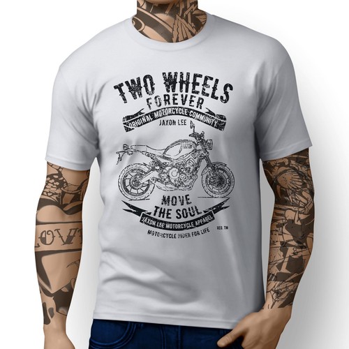 JL* Ilustración del alma para una camiseta de ventilador de motocicleta Yamaha XSR900 - Imagen 23 de 24