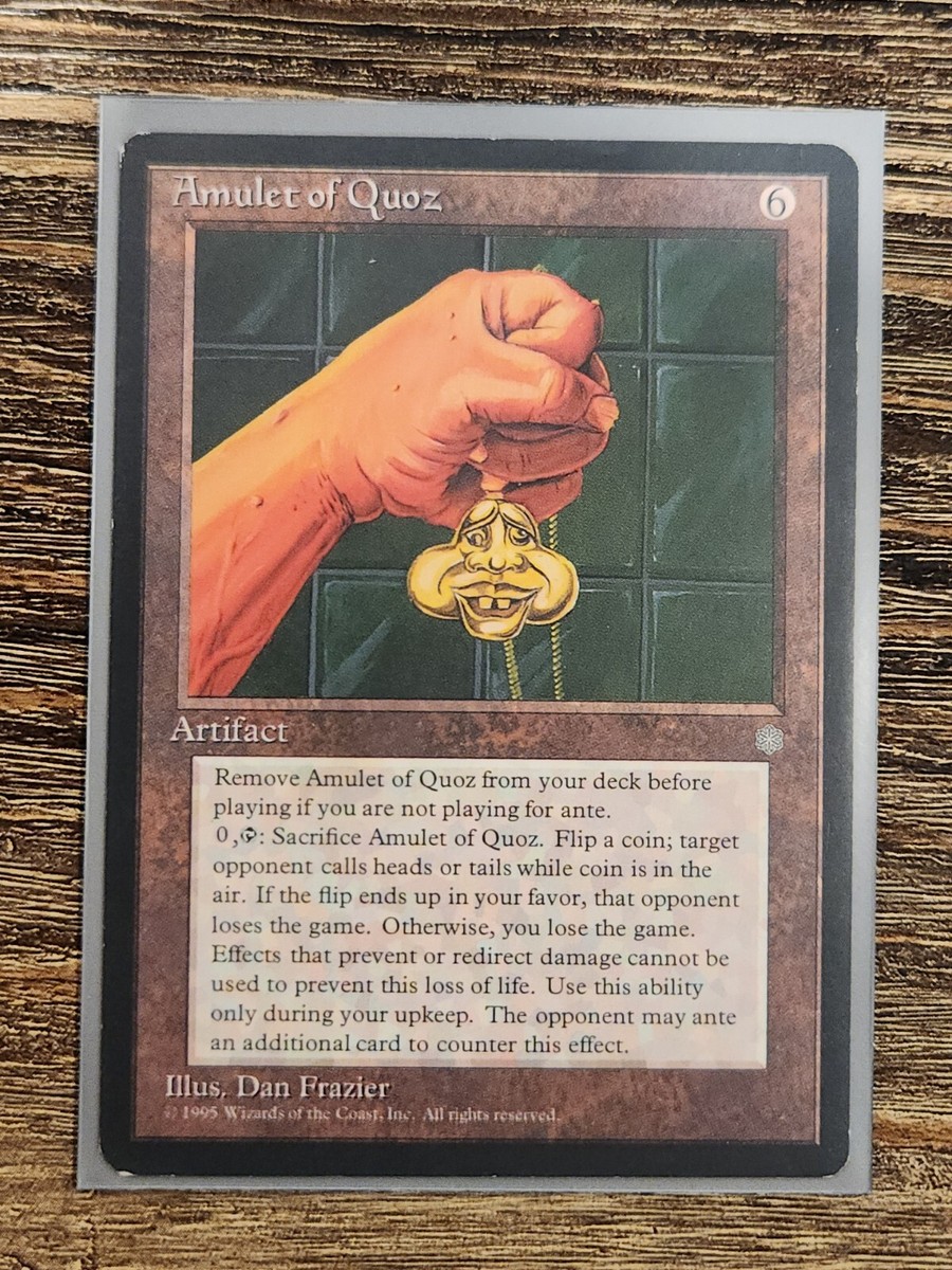 MTG Amulet of Quoz LP | eBay