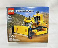 LEGO Technic Heavy-Duty Bulldozer 42163 Building Construction Kit 195 Pieces 