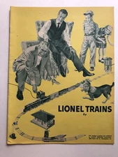 1955 Lionel Model Electric Train Catalog Gauge O 24 Pages -  Mint Condition!