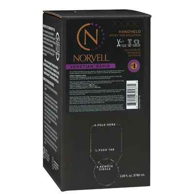 Norvell Venetian One Rapid One Hour Sunless Solution, 128 fl oz Gallon
