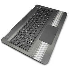 Palmrest Keyboard Non-Backlit For HP Pavilion 15-AU 15-AW 15-AU023CL 856026-001