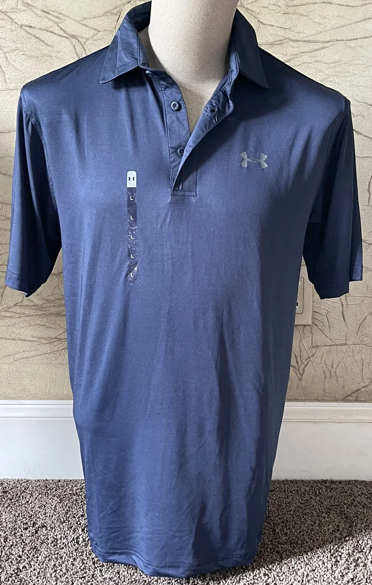 Under Armour Golf Polo Heat Gear Dark Blue 1311005-408 Size |