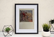 Pablo Picasso Hand-Signed Original Print With COA and +$3,500 USD Appraisal