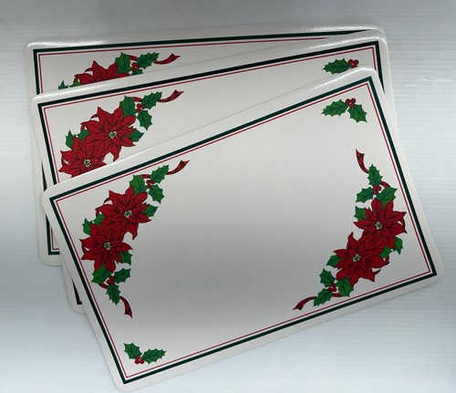 Good Old Values Holiday Tischset HO HO HO Weihnachten Vintage 3er Set - Bild 1 von 4