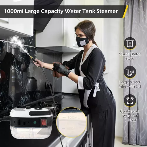2500W Handheld Steam Cleaner Machine High Tempetature Steamer Cleaning Tools - Picture 7 of 12