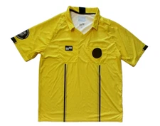 Official Sports Soccer Referee Jersey Yellow SIZE XXLARGE