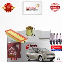 Inspektionskit Filter ÖL Kerzen Citroen Xsara Picasso 1.6 16V 80KW Von 2008->