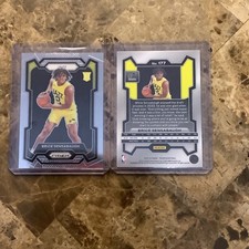 BRICE SENSABAUGH 2023-24 PANINI PRIZM ROOKIE CARD RC #177 B-7. rookie card picture