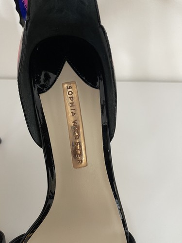 Sophia Webster Chiara Leather Butterfly Open toe Sandals size 41/8 - Picture 8 of 12