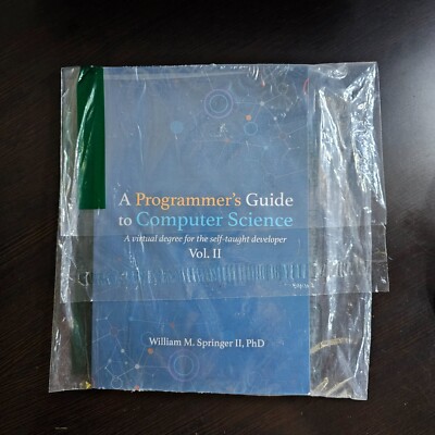 A Programmer's Guide to Computer Science Vol. 2  Brand New Sealed