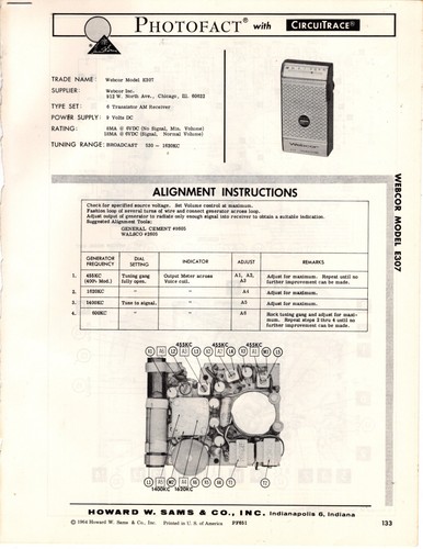 Sams Photofacts Instrukcje techniczne (wybierasz model) Zobacz opis poniżej B-5 - Zdjęcie 200 z 204