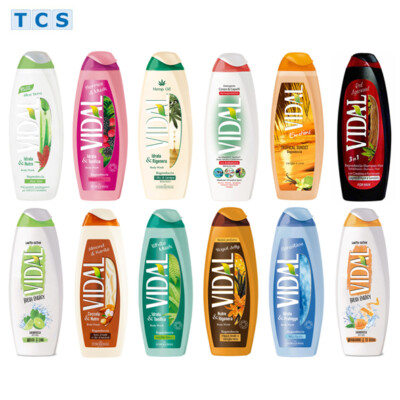 VIDAL Body Wash zum Baden und Duschen, 500 ml, in 12 Düften