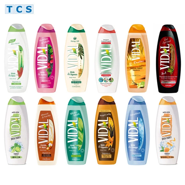 VIDAL Body Wash para baño y ducha, 500 ml, en 12 fragancias