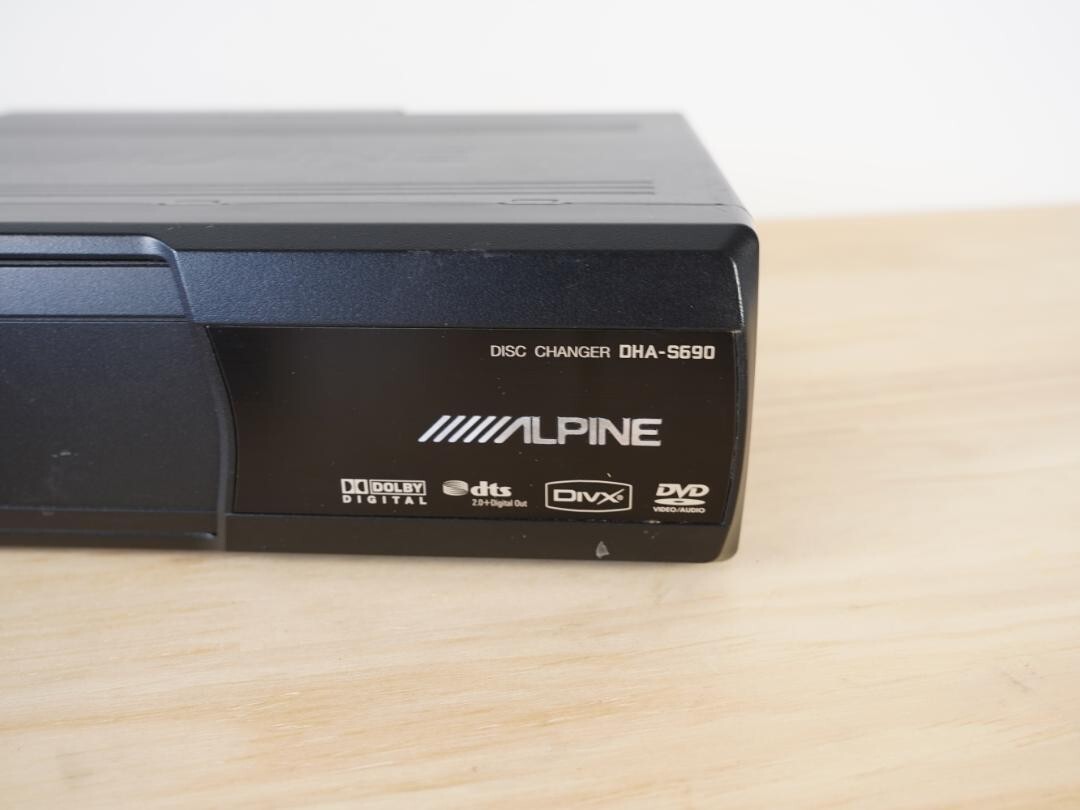 Alpine DHA-S690 6 Disc DVD CD Changer Ai-NET Compatible Alpine DHA-S690 6 Disc DVD CD Changer Ai-NET Compatible