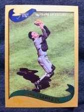 2002 Topps #154 John Flaherty Gold Parallel Card /2002 Rare 