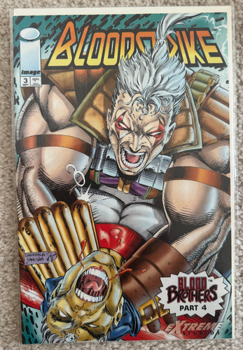 Bloodstrike #3 Image Comics September 1993 Blood Brothers Extreme Studios Vtg