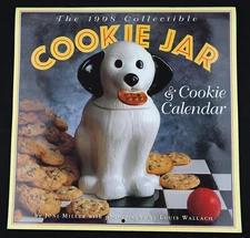 Vintage 1998 Collectible Cookie Jars Calendar Workman Publishing Joni Miller