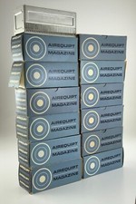 Airequipt Magazine Vintage Lot of 13 Metal Slide Magazine Trays EE436