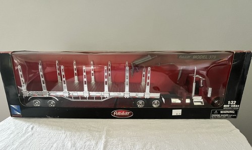 Camion Avec Remorque NEWRAY Peterbilt 379 6x4, échelle 1/32, Neuf