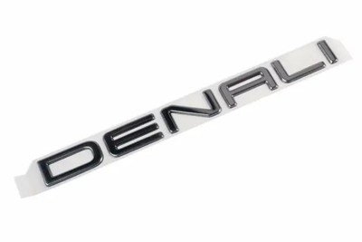 Genuine GM Front Side Door Denali Name Plate 15070426