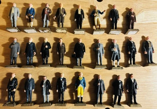 Vintage 1960's MARX US President 25 Figures Lot #7