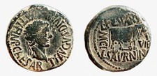As des Tiberius R&ouml;mische M&uuml;nze M94