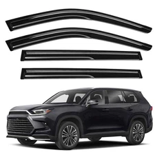 For 2024-2025 Toyota Grand Highlander Window Visor Vent Rain Guards Deflector 4x