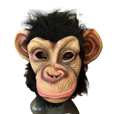 Chimp Mask Adult Chimpanzee Bruno Mars Monkey Halloween Costume Dress Up Latex