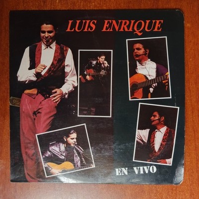Luis Enrique    En Vivo [1992] Vinyl LP Latin Salsa Columbia Colombia