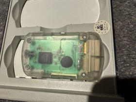 Sega Dreamcast 200 Block Memory Card By Performance - Clear Transparent Case