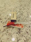 1980s Frost Cutlery Barracuda Knife new made in Japan Red Pick Bone Handle w/Box — photo 7