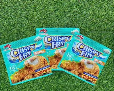 Crispy Fry Breading Mix Garlic (3 packs)
