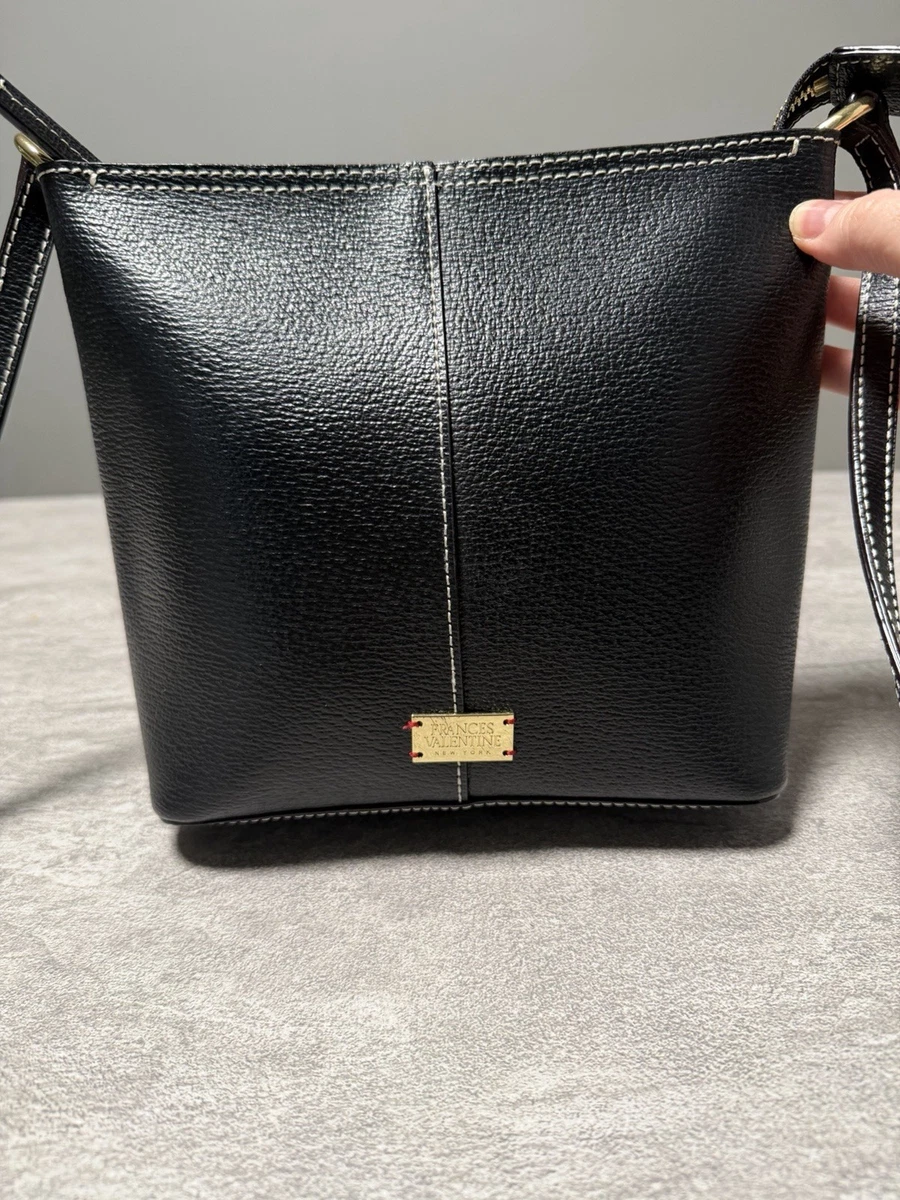 Frances Valentine Black Leather Backpack - EUC / Like New Frances Valentine | Bags | Frances Valentine New York Navy  main image 2
