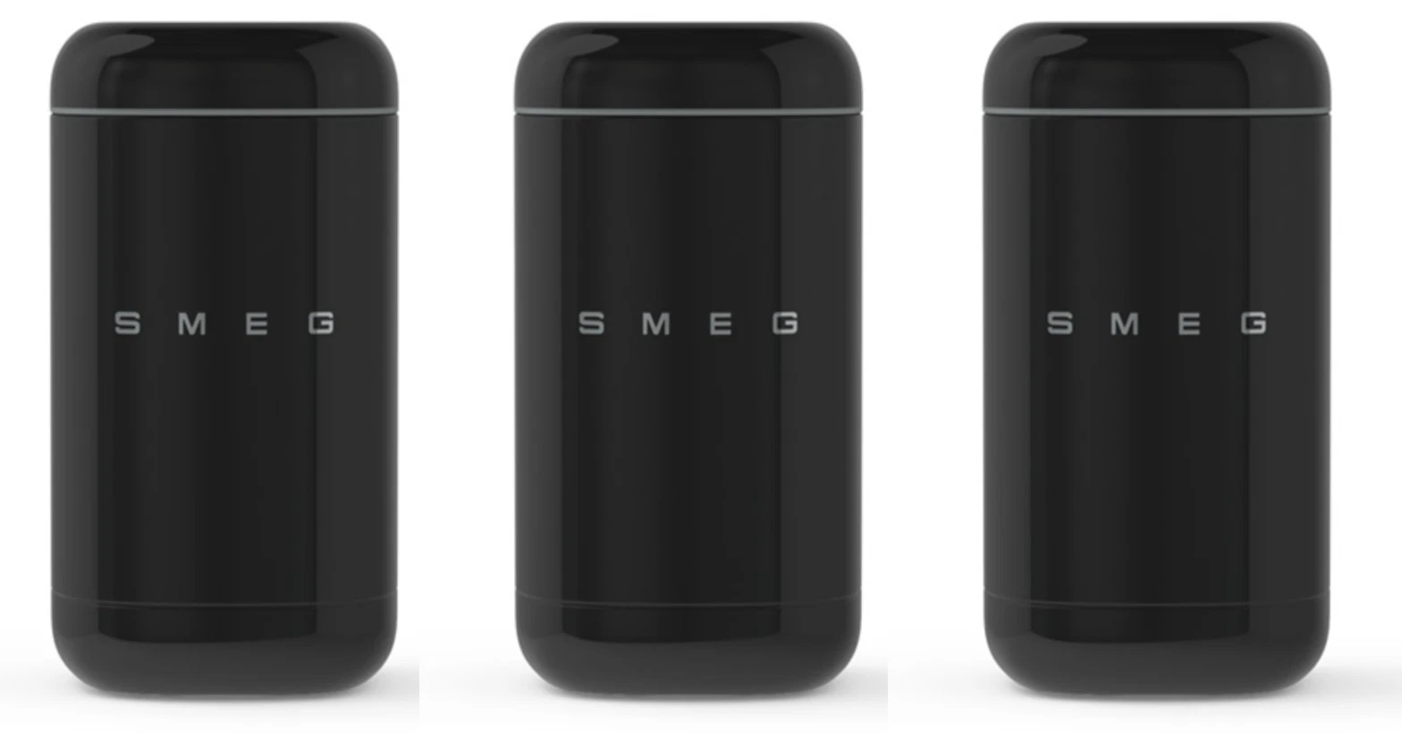 SMEG Food Storage Containers 3x 2026 New Collection Retro Design 1.4L 0.5L Black
Opens in a new wind