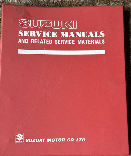 Suzuki GS650G / GL / GZ / GLZ Service Manual 1981 With Binder, Nice! - Picture 1 of 12