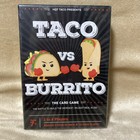 Taco vs Burrito Card Family Card Game Sealed Package 2022 Edition
