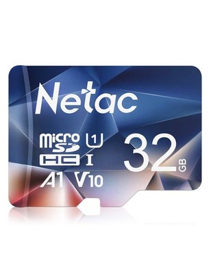 Netac 32GB microSDHC Speicherkarte, Micro SD Karte R/W bis 32GB, nur 