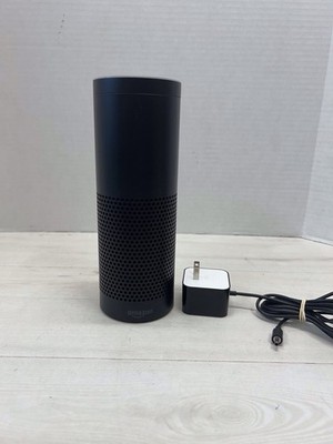 Amazon Echo 1st Generation SK705DI Smart Speaker w/ Alexa - Black Works Tested