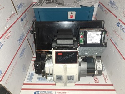 BECKETT OIL BURNER UNIT MODEL AF AFG - Burnham Boiler Furnace MPO-147 Mega Steam