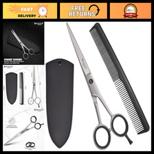 6.5  Professional Hair Cutting Scissors  Comb - Sharp Barber Shears, Stainless