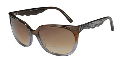 NEW KOALI 6967K SUNGLASSES OVAL PLASTIC BROWN MP011 FULL-RIM WOMENS 56-19-135