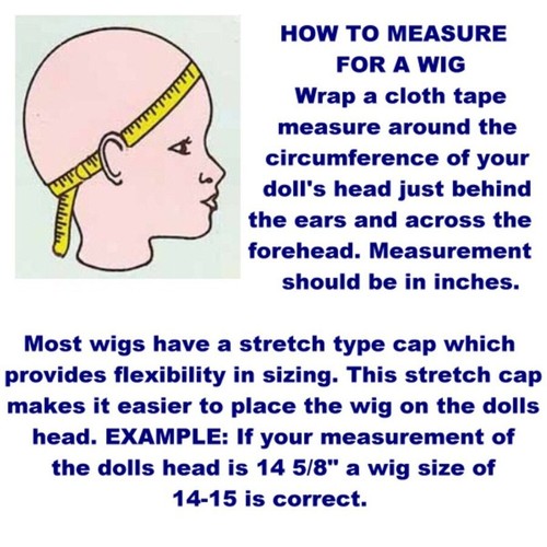 Monique Gold Doll Wig Size 6/7 "Pixie" - All Available Colors - Picture 5 of 5