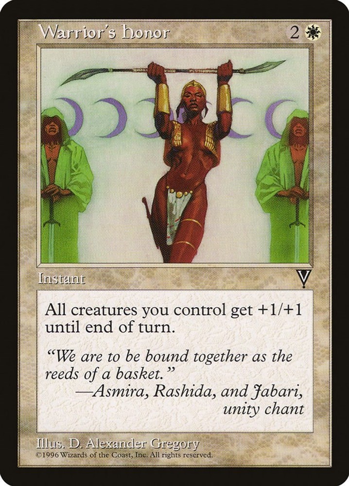 Warrior's Honor [VIS - 24]