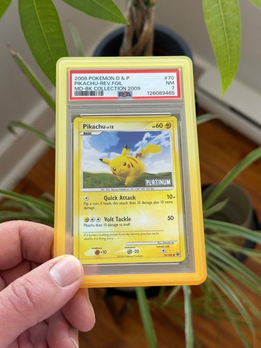 Pikachu graded PSA 7 for sale on eBay