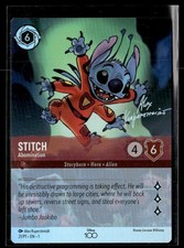 Disney Lorcana Disney100 Collector  s Edition Stitch Abomination Foil 21/P1