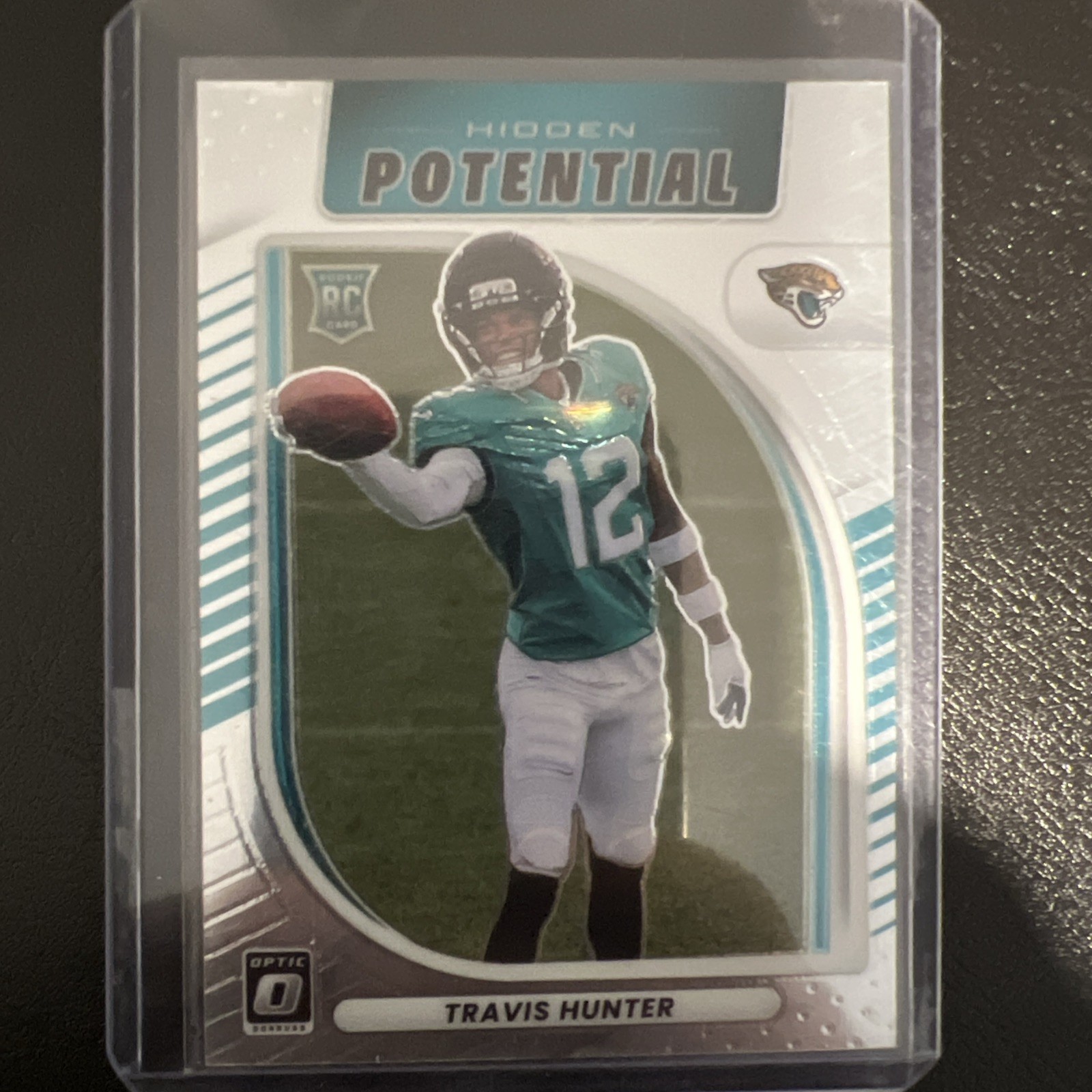 2025 Donruss Optic Travis Hunter #3 RC Hidden Potential Jaguars