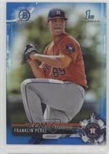2017 Bowman Chrome Prospects Blue Refractor 87/150 Franklin Perez #BCP221 0wq
