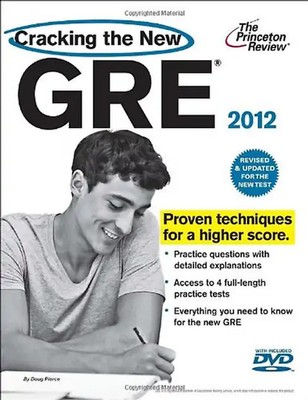 Cracking the New GRE with DVD, 2012 Edition (Graduate School Test Preparation) -